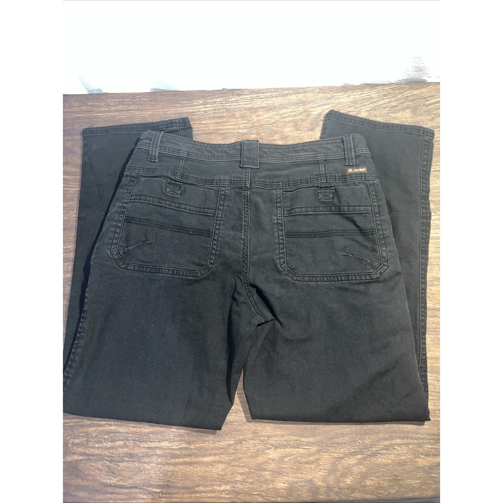 Legendary Outfitters Men's 34x32 Black Cotton Stretch Utility Work Pants - Picture 6 of 9